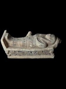 Egyptian Sarcophagus Replica: Ancient Egypt Artifact, Home Decor Statue - Image 3