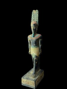 Egyptian God Amun Statue: Museum Replica, Creator God - Image 3