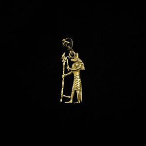 Egyptian God Anubis Pendant Necklace - Jackal Charm - Image 3