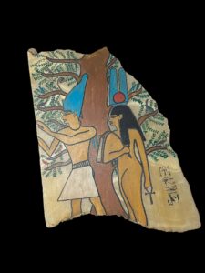 Goddess Hathor Wall Relief: Ancient Egyptian Wall Art - Image 3