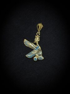 Goddess Nekhbet pendant Necklace, Vulture Nekhbet Charm, Amulet for Nekhbet - Image 3