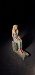 colorful Goddess Isis statue, unique Isis goddess Statue. - Image 3