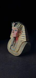 Stone Egyptian King Tutankhamun Mask Replica - Image 3