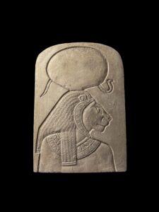 Lioness Goddess Tefnut carved on old Stone - Image 3