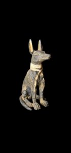 Mini Egyptian God Anubis Bust: Altar Statue - Image 3