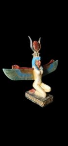 colorful Goddess Isis statue, unique Isis goddess Statue. - Image 3
