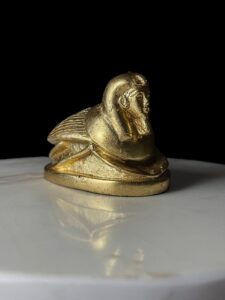 Egyptian Scarab Beetle: Rare Museum Form, Good Luck Charm - Image 3