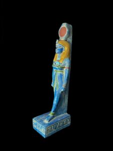 Manifest Handmade Goddess Hathor Statuette , Statue for the Egyptian Goddess Venus - Image 3