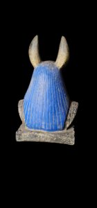 Egyptian God Anubis Bust: Altar Statue - Image 3