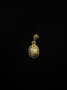 Egyptian Scarab pendant necklace, The decorative Good luck scarab in Ancient Egypt. - Image 3