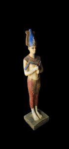 Basalt Egyptian God Osiris Statue: Unique Home Decor - Image 3