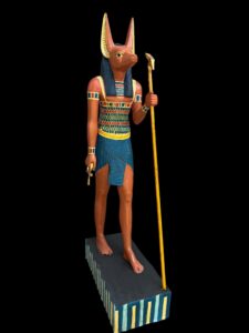 Large Egyptian God Anubis Statue - Entrance Gate Decor - Image 3