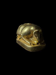 God Apep Scarab Beetle Statue: Egyptian Good Luck Symbol - Image 3