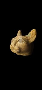 Ancient Egyptian Goddess Bastet statue, Home decor statues made in Egypt - Image 3