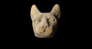 Ancient Egyptian Goddess Bastet statue, Home decor statues made in Egypt - Image 3