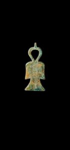 Isis knot necklace, tyet pendant, Hand carved from flame stone,  Tyet or Thet isis - Image 3