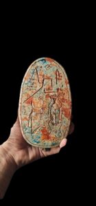 Vintage Quartz Scarab Beetle: Egyptian Good Luck Decor - Image 3