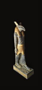 Handcrafted God Seth Statue: Authentic Egyptian Decor - Image 3