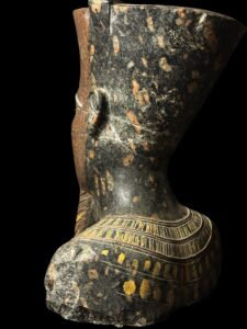 King Mentuhotep Head Statue: Egyptian Replica Artifact - Image 3