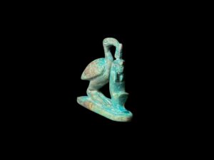 Egyptian God Thoth Statue: Ibis Bird, MAAT Symbol - Image 3