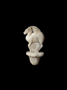 Hand-Carved Egyptian Deer Amulet Necklace: Atlas Deer Pendant - Image 3