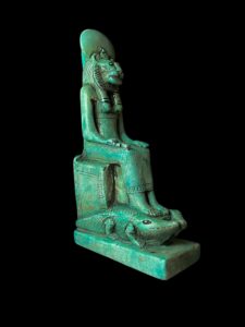 Goddess Sekhmet with God Sobek the God of Nile in Ancient Egypt - Image 3