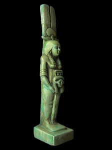 Handmade Goddess Hathor Statuette , Statue for the Egyptian Goddess Venus - Image 3