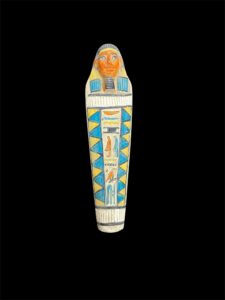 Egyptian Sarcophagus Replica: Ancient Egypt Artifact - Image 3