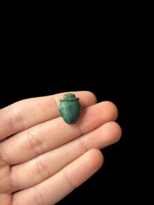 Egyptian Heart Amulet, a heart symbol in Ancient Egypt. Ib amulet. - Image 3