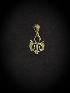 Uraeus Cobra Pendant Necklace: Ankh Key of Life, Pharaonic Amulet - Image 3