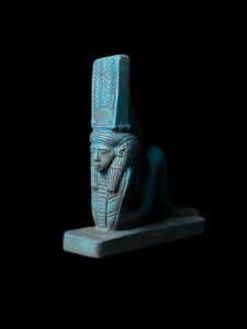 Manifest Handmade Goddess Hathor Statuette , Statue for the Egyptian Goddess Venus - Image 3