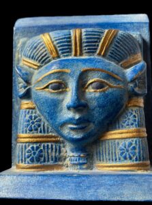 Manifest Handmade Goddess Hathor Statuette , Statue for the Egyptian Goddess Venus - Image 3