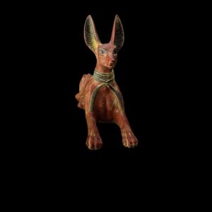 Basalt Stone Anubis Statue: Egyptian God of Afterlife - Image 3