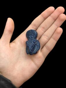 Amulet of Khnum made of Lapis Lazuli - Image 3