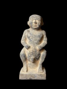 Ancient Egyptian dwarf statue - Image 3