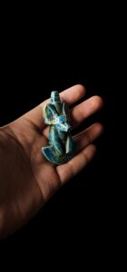 Egyptian God Anubis Pendant Necklace - Jackal Charm - Image 3