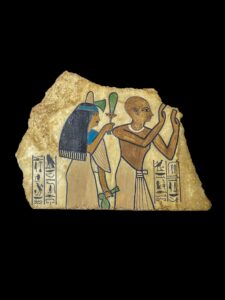 Ancient Egyptian Wall Relief: Handcrafted Egyptian Art - Image 3