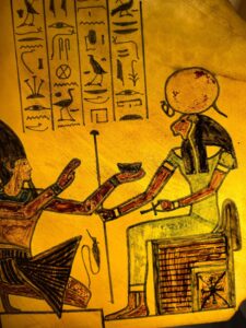 Goddess Sekhmet Wall Relief: Large Ancient Egyptian Wall Art - Image 3