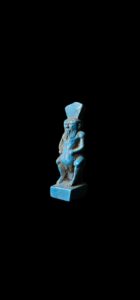 Hand-Carved Porcelain God Bes Statue: Egyptian Home Decor - Image 3