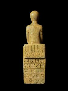 Museum Imhotep Statue - Ancient Egyptian Engineer Imhotep - the builder of Djoser's unprecedented step pyramid complex - Image 3