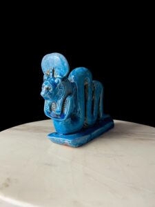 Ancient Egyptian Lion Goddess Sekhmet with Cobra body, Egyptian Goddess Sekhmet statue. - Image 3