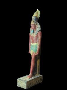 Handmade Egyptian King Ramses II Statue: Ancient Artifact Replica - Image 3