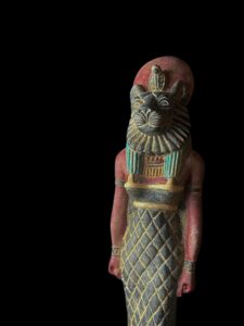 Goddess Sekhmet statue made in Egypt from Solid stone - Image 3