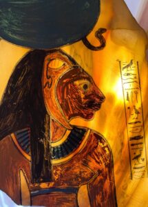 Goddess Sekhmet Wall Relief: Ancient Egyptian Art - Image 3
