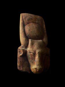 Manifest Handmade Goddess Hathor Statuette , Statue for the Egyptian Goddess Venus - Image 3