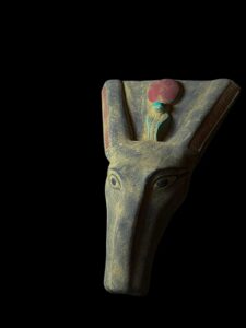 Handcrafted God Seth Statue: Authentic Egyptian Decor - Image 3