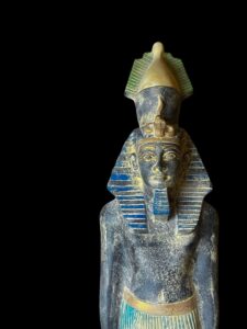 Handmade Egyptian King Ramses II Statue: Ancient Artifact Replica - Image 3
