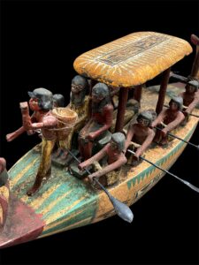 Egyptian Museum Ship: Royal King's Memorial Procession Replica - Image 3