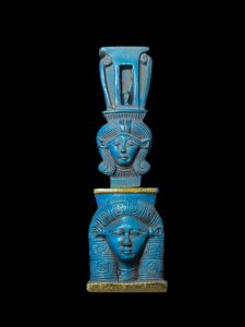 Manifest Handmade Goddess Hathor Statuette , Statue for the Egyptian Goddess Venus - Image 3