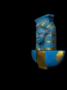 Manifest Handmade Goddess Hathor Statuette , Statue for the Egyptian Goddess Venus - Image 3